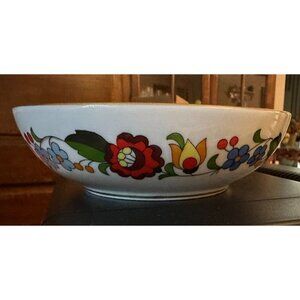 6 mint condition vintage Kalocsa small 5" fruit etc bowls